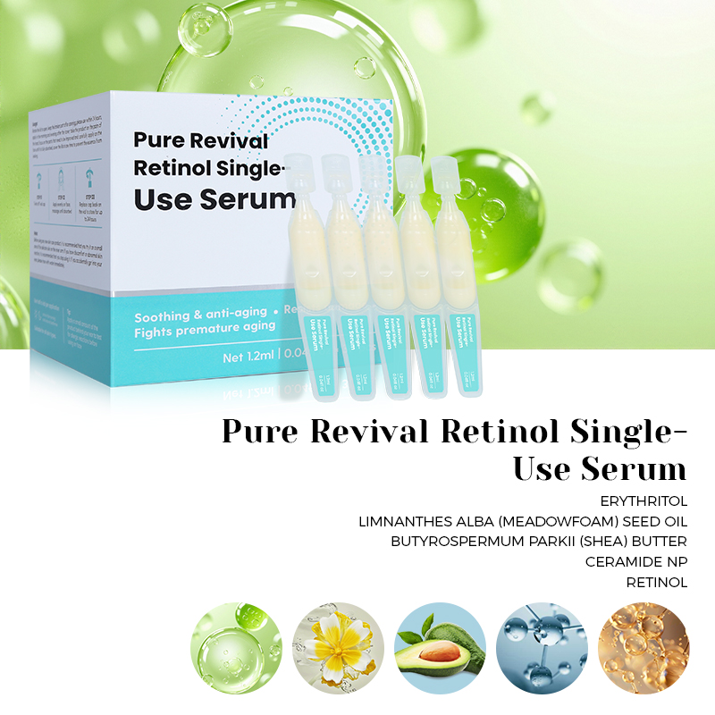 Single Dose Pdrn Polypeptide Salmon Dna Serum Curcuma Longa Turmeric Root Soothing Repair Serum  for Face V - 8